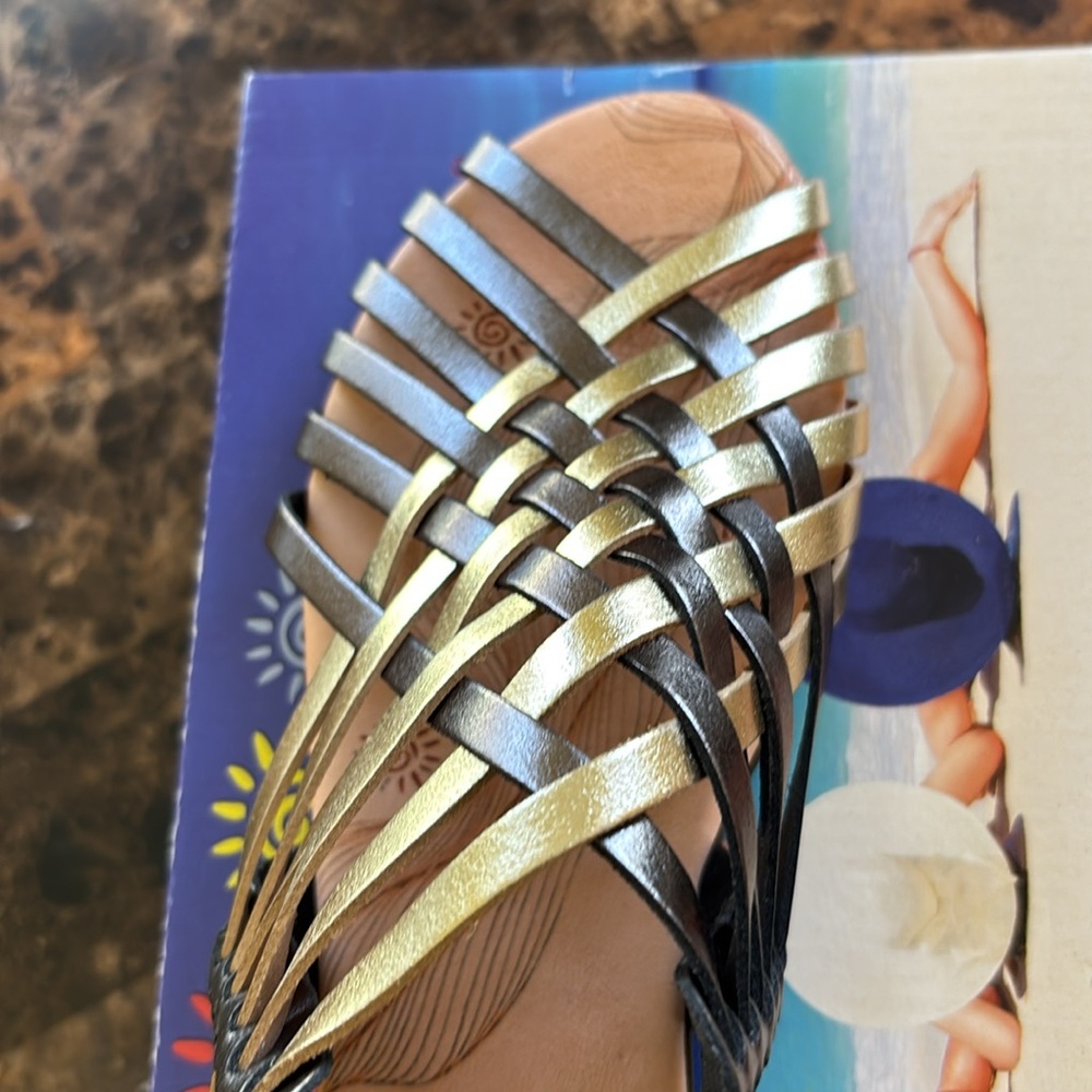 Trisoles Woven Sandle Made In Spain - Picture 5 of 10